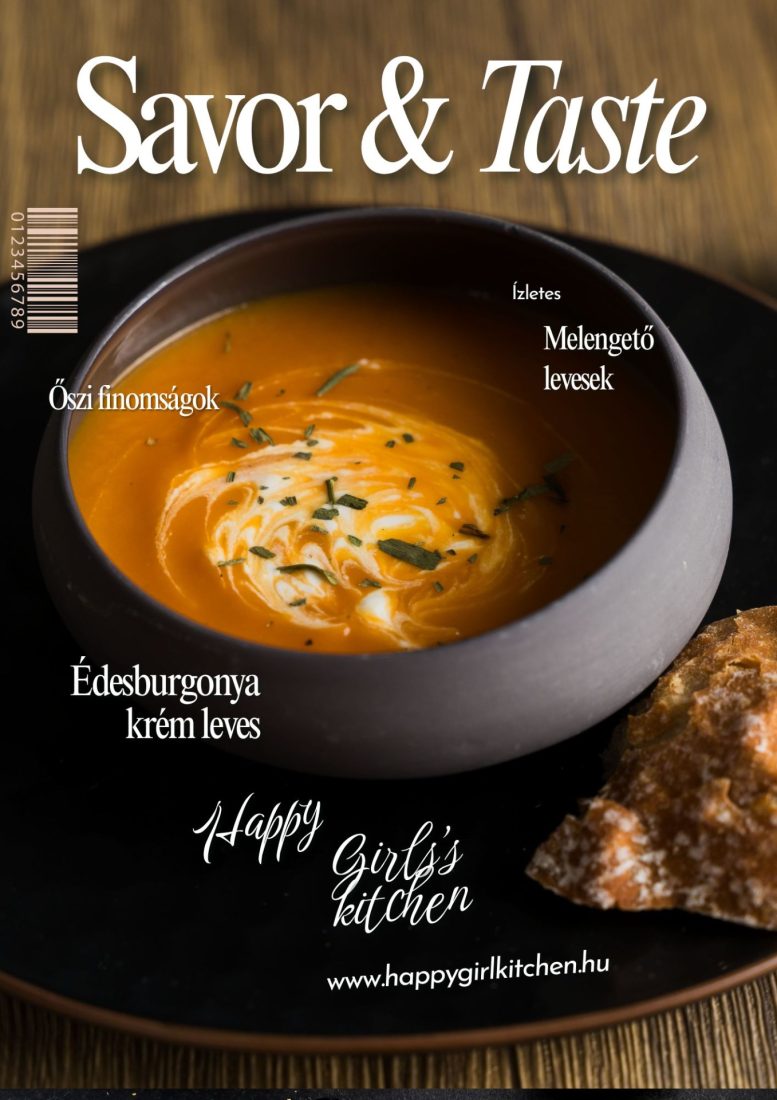 Édesburgonya krémleves