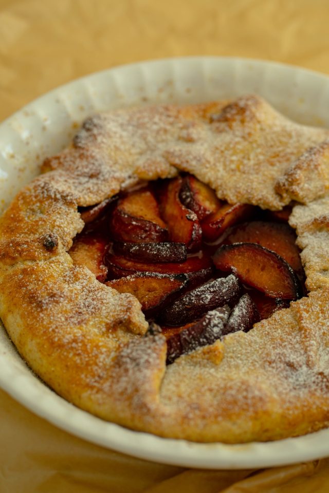 Szilvás galette