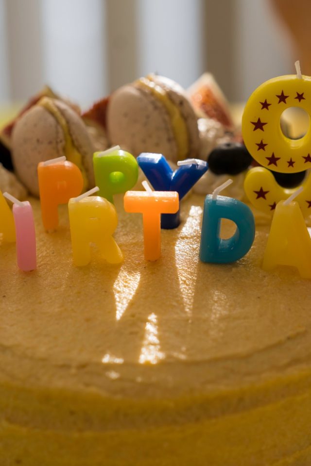 Szülinapi madártej torta