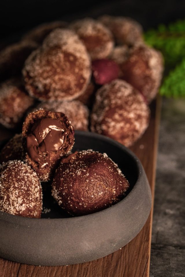 Olasz csokis fánk