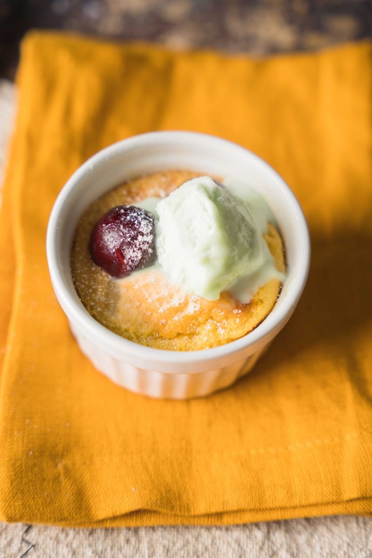 Cseresznyés clafoutis