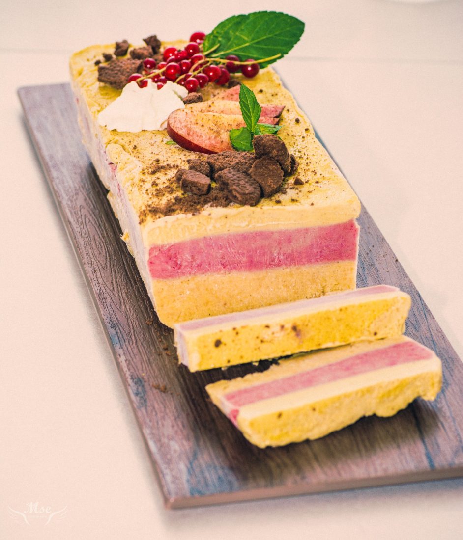 Gyümölcsös parfétorta