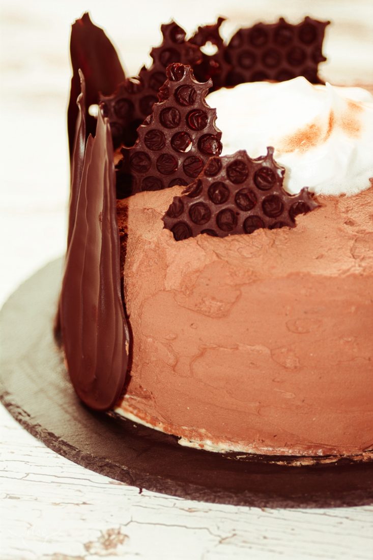 Nutellás csoki torta
