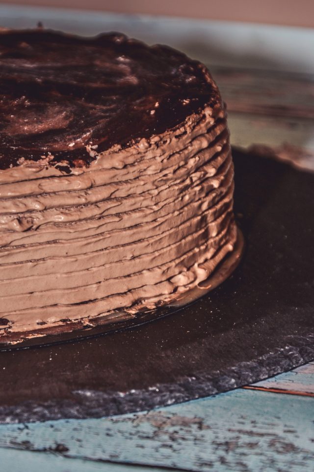 Csupa-csoki mousse torta